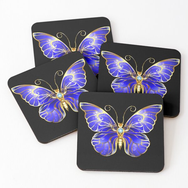 Item preview, Royal blue butterfly, stylish, Original gift, Cool designed and sold by Ksmith-Style.