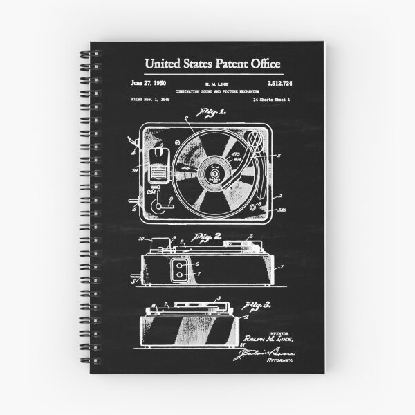 Item preview, Old White Record Player patent designed and sold by Luve Store.