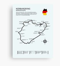 Le Nurburgring - Nordschleife Impression sur toile