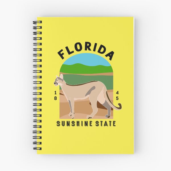 Item preview, Florida Sunshine State Minimalist Design, Florida Panther, Everglades National Park designed and sold by 18pm.