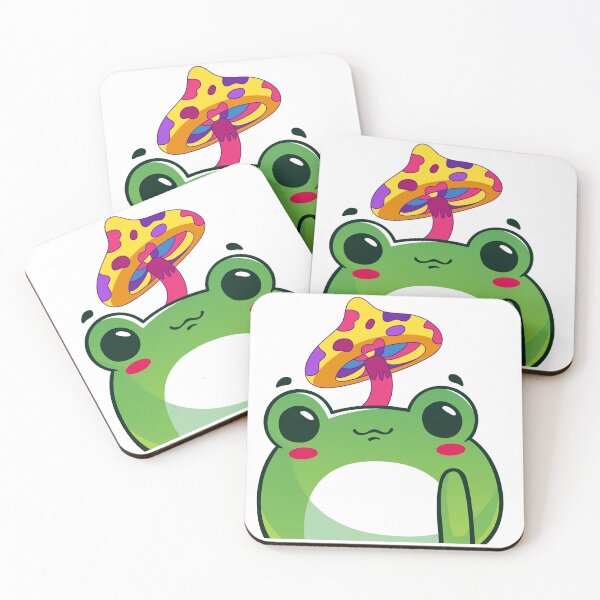 Item preview, Cute Frog With Mushroom beautiful t-shirt for you. designed and sold by JUANFAJARDO.