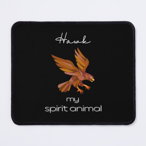 Item preview, Hawk totem spirit animal Framed Print designed and sold by MagicWolfStar.