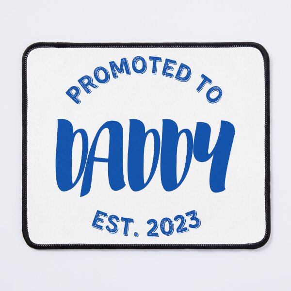 Item preview, Blue Promoted to Daddy Est 2023 Future Dad Announcement Gift for Father designed and sold by sinceanna.