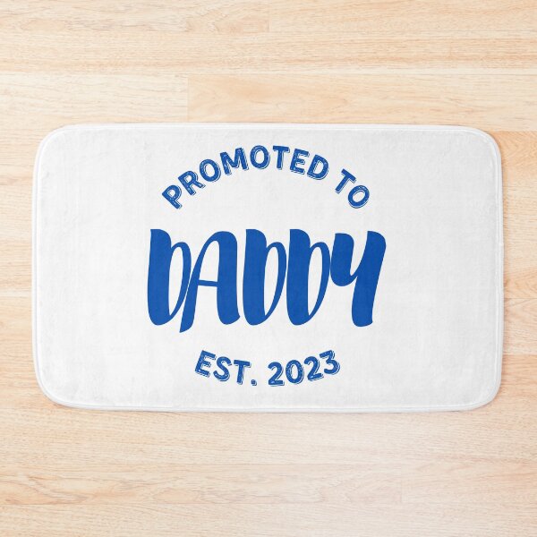 Item preview, Blue Promoted to Daddy Est 2023 Future Dad Announcement Gift for Father designed and sold by sinceanna.