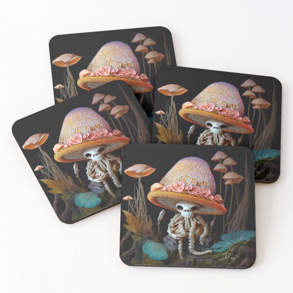 Item preview, Dead Fairy Orange iii - mushroom fairy in the garden, mythical creature designed and sold by ThatFeeling.