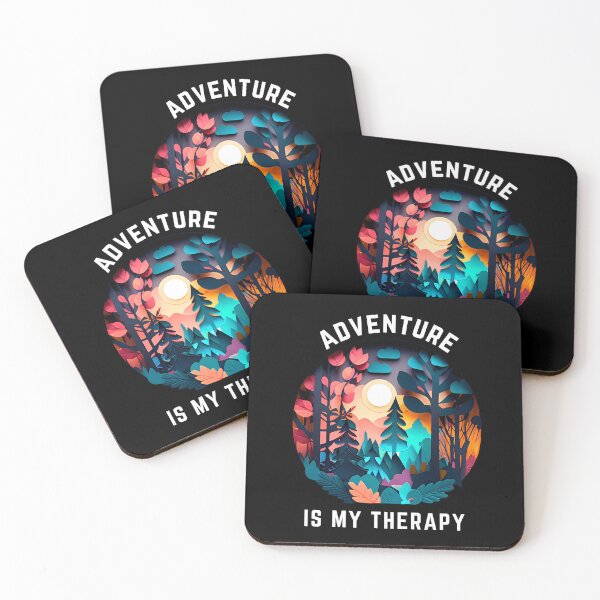 Item preview, Adventure Is My Therapy - Forest - The Cut-Out Collection designed and sold by FiveIntentions.