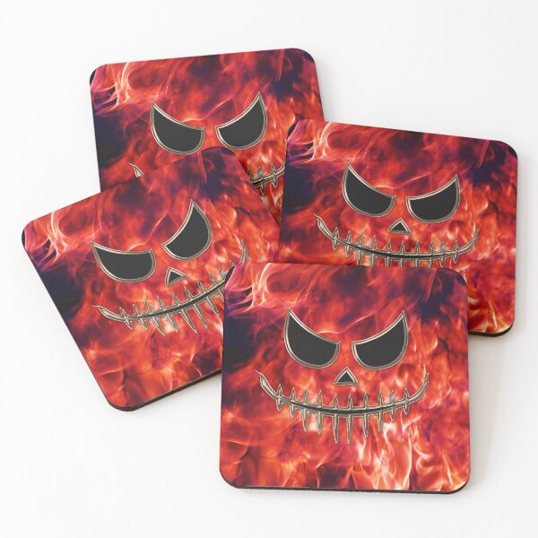 Item preview, Defiant Fiery Face Fun Design for Halloween or Anytime designed and sold by Cturan.