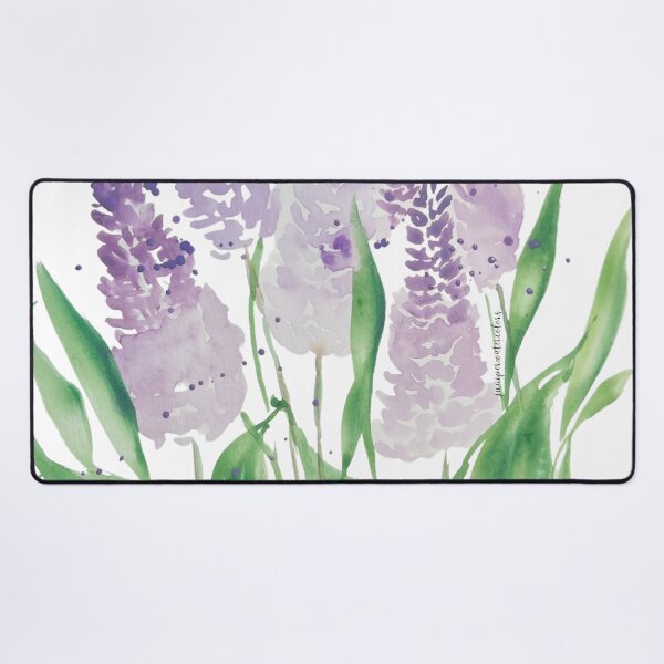 Item preview, Watercolor Lavender Field designed and sold by JuniperWD.