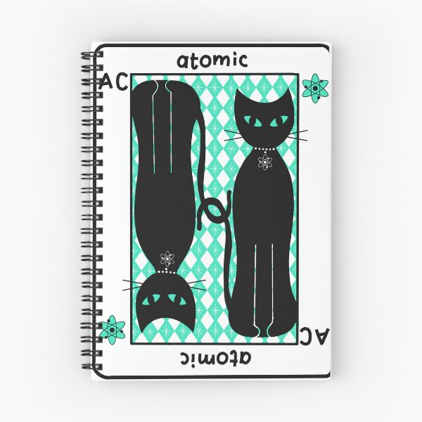 Item preview, Atomic Cat Playing Card designed and sold by bramblewood56.