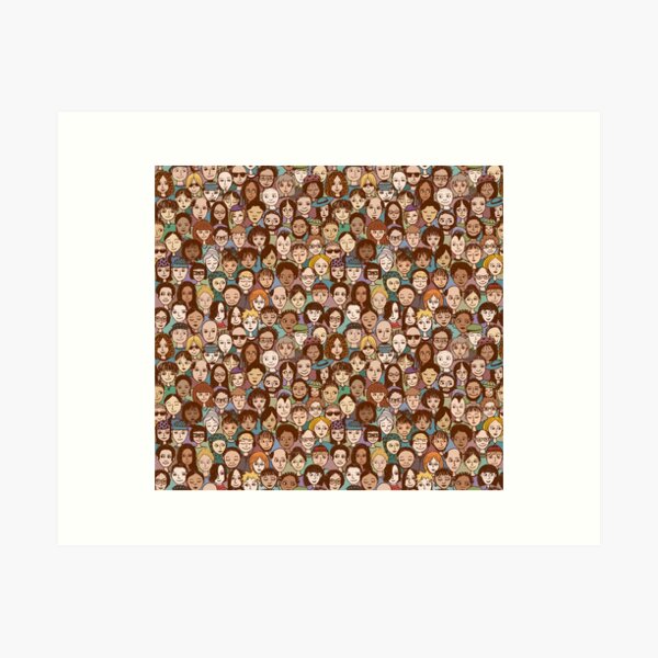 Little People Art Print