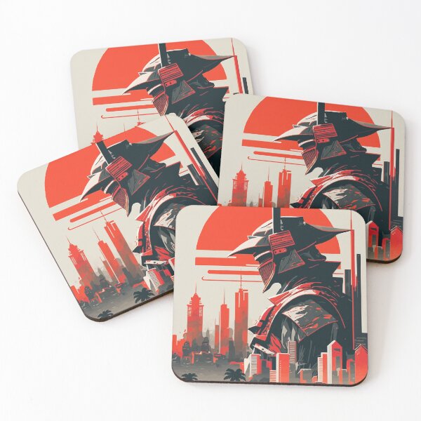 Item preview, Samurai in Miami (Red) designed and sold by PJY1.