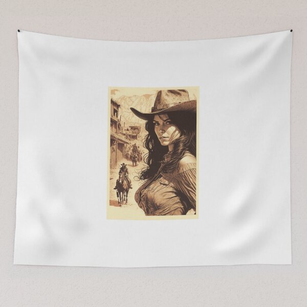Item preview, Cowgirl - WILD WEST Collection designed and sold by RESToRAPTOR.