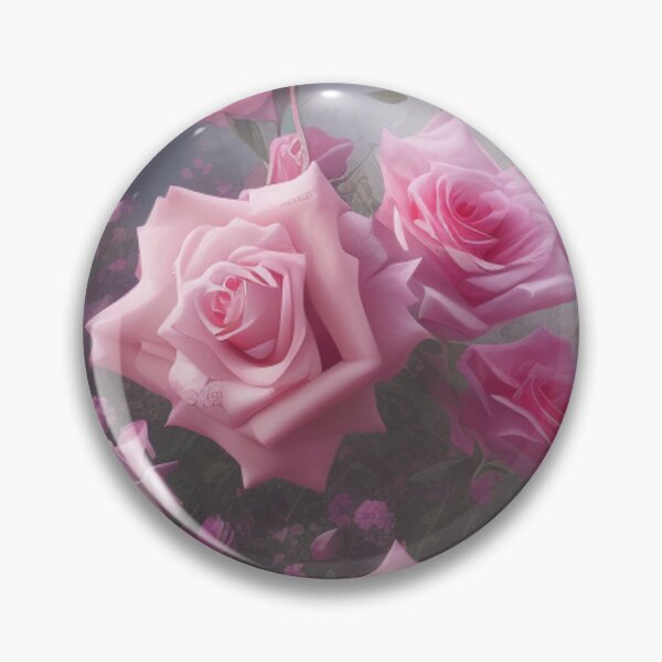 Item preview, Rosas rosadas flotando en el aire designed and sold by FlowingMovement.
