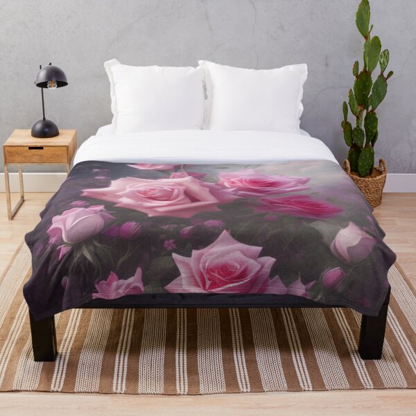 Artikelvorschau, Rosa Rosen schweben in der Luft entworfen und verkauft von FlowingMovement.