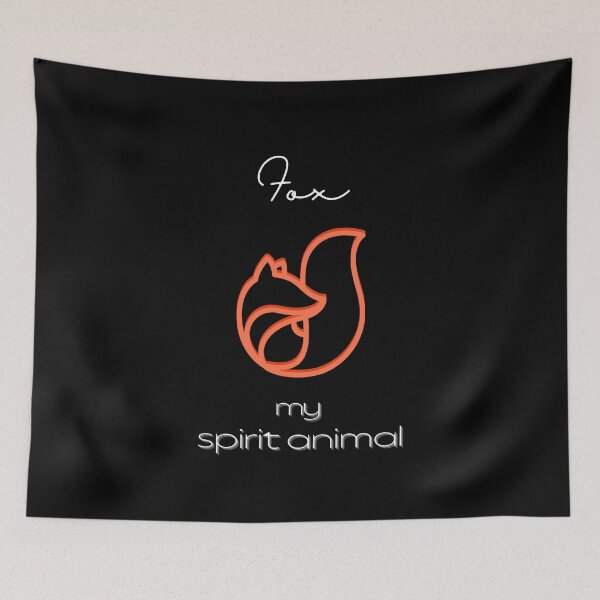 Item preview, Fox totem Spirit Animal Comforter designed and sold by MagicWolfStar.