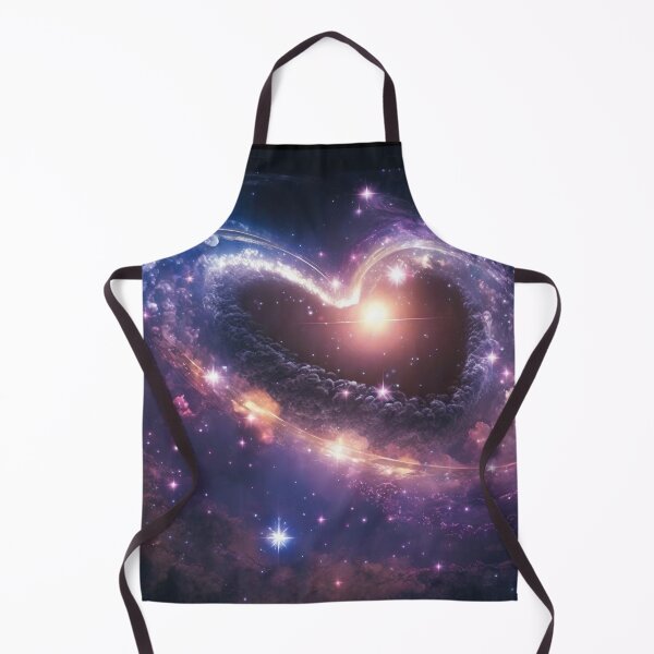 Item preview, The Cupid Nebula - Heart Shaped Nubla, Extraordinary Cosmic Phenomenon Shows Love Heart Made of Stardust - Original Artwork designed and sold by CloudofKnowing.
