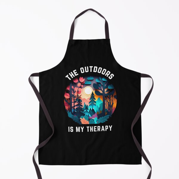 Item preview, The Outdoors Is My Therapy - Forest - The Cut-Out Collection designed and sold by FiveIntentions.