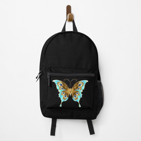 Artikelvorschau, Türkisblauer Schmetterling, stilvoll, originelles Geschenk, cool entworfen und verkauft von Ksmith-Style.