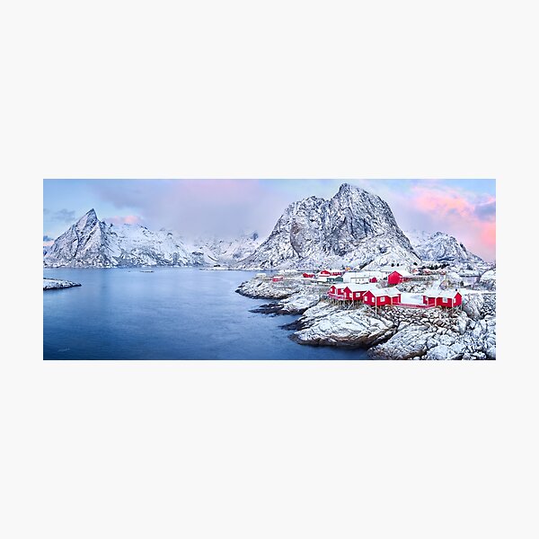 Lofoten Islands Pastels Photographic Print