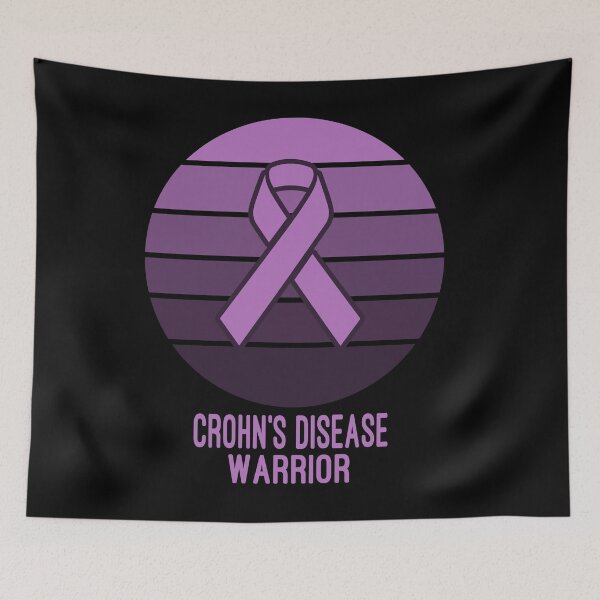 Item preview, In This Family Nobody Fights Alone Crohn's Disease Awareness designed and sold by Color-Sparkle.