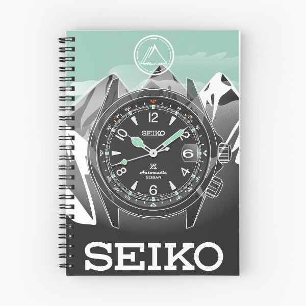 Item preview, Seiko Alpinist Black designed and sold by WatchArtBr.
