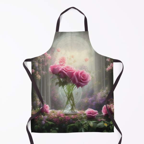 Item preview, Arreglo de rosas en un entorno floral. designed and sold by FlowingMovement.
