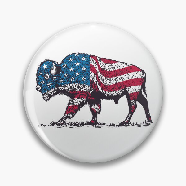 Item preview, American Buffalo Stars and Stripes designed and sold by whyitsme.