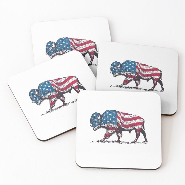 Item preview, American Buffalo Stars and Stripes designed and sold by whyitsme.