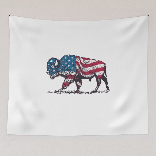 Item preview, American Buffalo Stars and Stripes designed and sold by whyitsme.