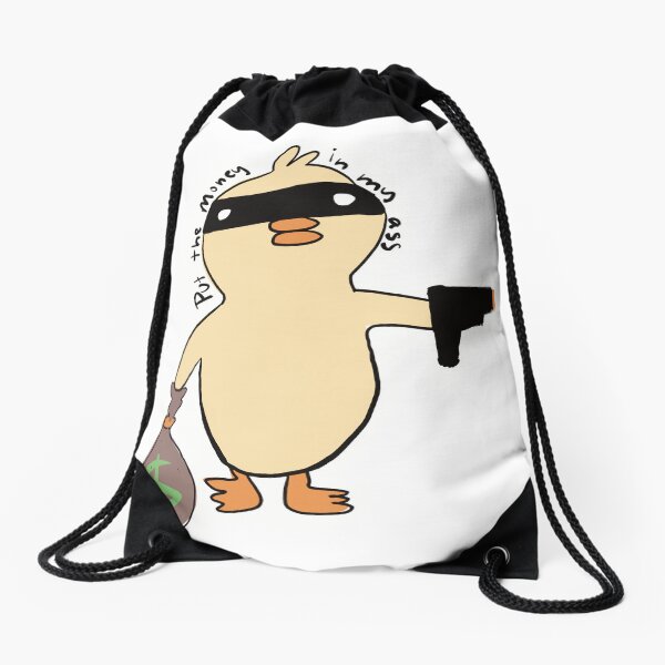 Artikel-Vorschau von Raub-Ente, steck das Geld in die Tasche, designt und verkauft von JadasArtDesigns.