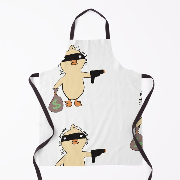 Item preview, Robbery Duck Put the Money in The Bag  designed and sold by JadedLilacsArt.