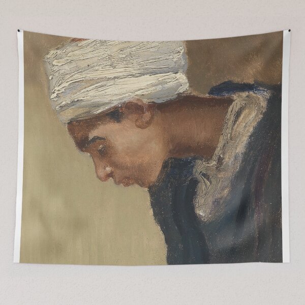 Item preview, Vintage Oil Painting Portrait of Boy | Islamic Wall Art | Arabic Wall Art | Portrait | Orientalism designed and sold by archerfield.