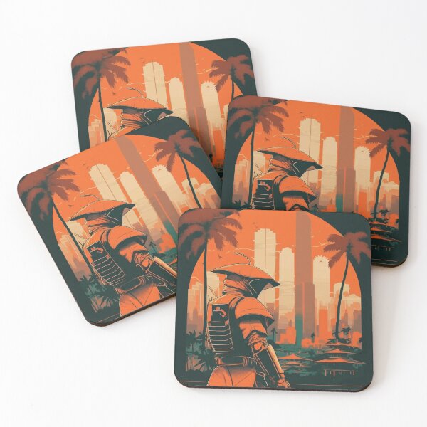 Item preview, Samurai in Miami (Orange)  designed and sold by PJY1.