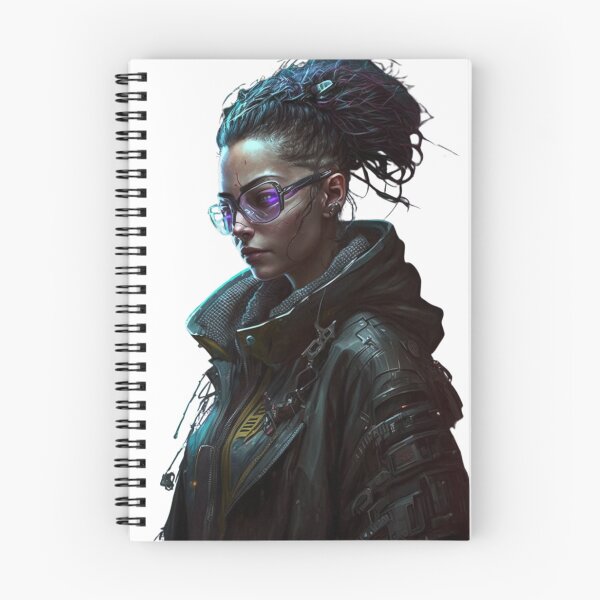 Item preview, Cyberpunk Character #10 designed and sold by CyberThreads.