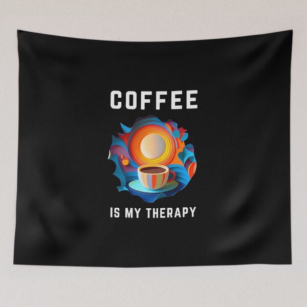 Item preview, Coffee Is My Therapy - The Cut-Out Collection designed and sold by FiveIntentions.