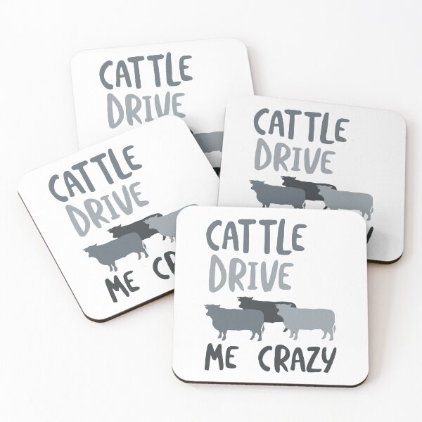 Item preview, Cowboy Pun Cattle Drive Me Crazy designed and sold by whyitsme.