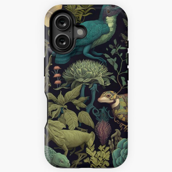 Wild Botanical Kingdom iPhone Tough Case