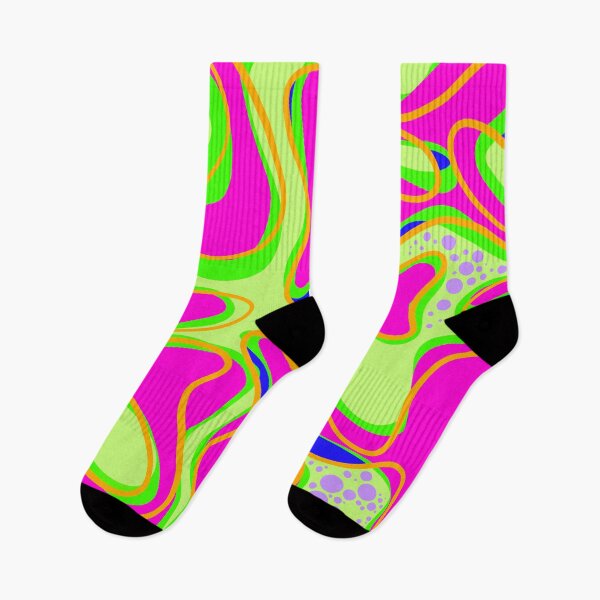 Item preview, Fluro swirls designed and sold by TashaEllen.