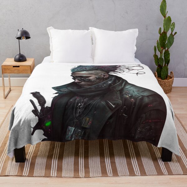 Item preview, Cyberpunk Character #5 designed and sold by CyberThreads.