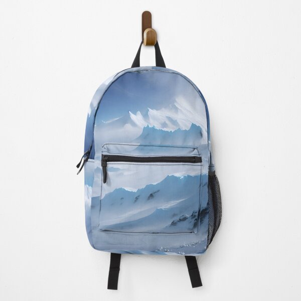 Item preview, Pristine serene white winter mountains and clear blue skies ! designed and sold by UmagineArts.