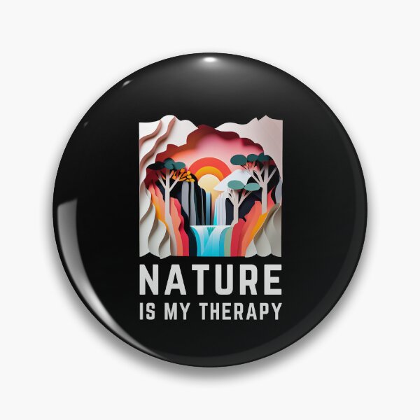 Item preview, Nature Is My Therapy - Waterfall - The Cut-Out Collection designed and sold by FiveIntentions.