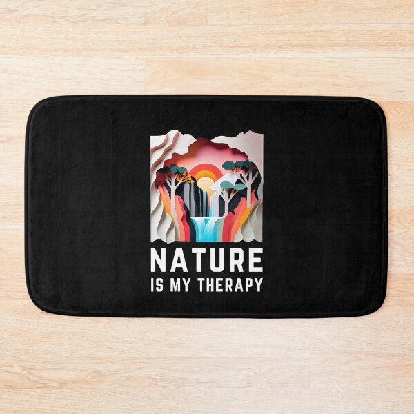 Item preview, Nature Is My Therapy - Waterfall - The Cut-Out Collection designed and sold by FiveIntentions.