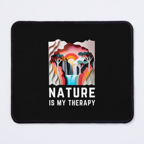 Item preview, Nature Is My Therapy - Waterfall - The Cut-Out Collection designed and sold by FiveIntentions.