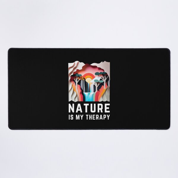 Item preview, Nature Is My Therapy - Waterfall - The Cut-Out Collection designed and sold by FiveIntentions.