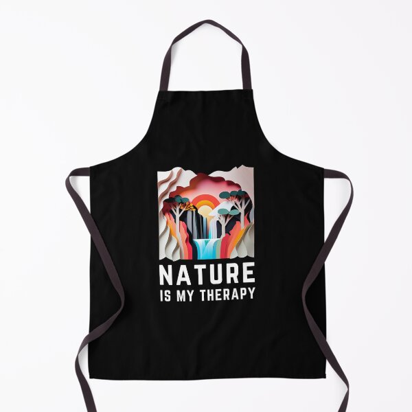 Item preview, Nature Is My Therapy - Waterfall - The Cut-Out Collection designed and sold by FiveIntentions.