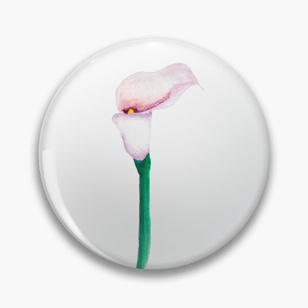 Item preview, Watercolor Blush Calla Lily  designed and sold by Whispering Raven.
