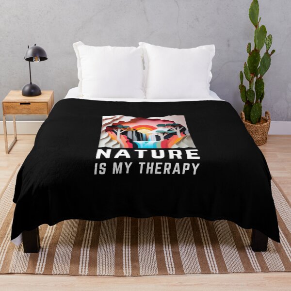 Item preview, Nature Is My Therapy - Waterfall - The Cut-Out Collection designed and sold by FiveIntentions.