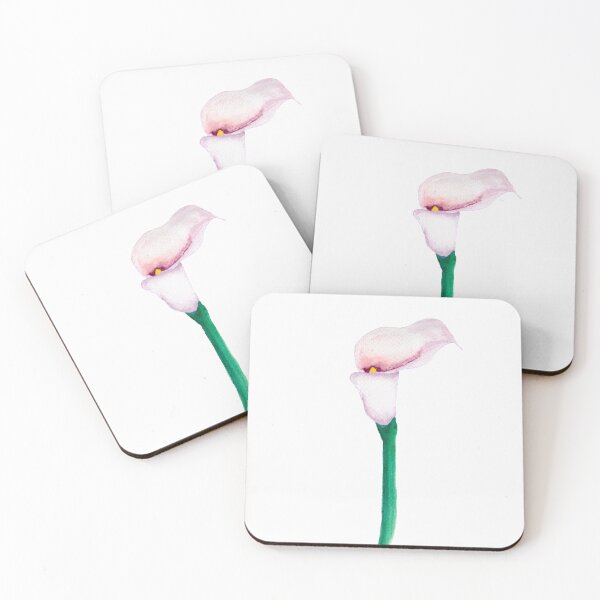 Item preview, Watercolor Blush Calla Lily  designed and sold by Whispering Raven.