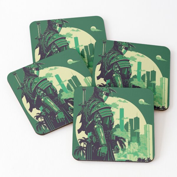 Item preview, Samurai in Miami (Green) designed and sold by PJY1.