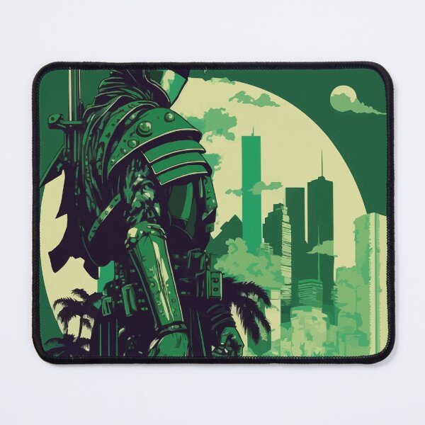Item preview, Samurai in Miami (Green) designed and sold by PJY1.